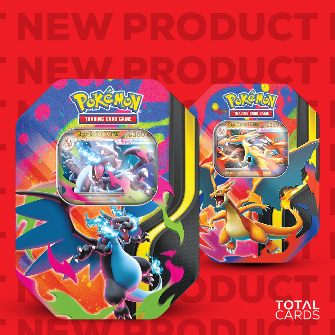 New Pokemon Mega Charizard X & Y Tins Revealed!!! New Pokemon Mega Charizard X & Y Tins Revealed!!!
