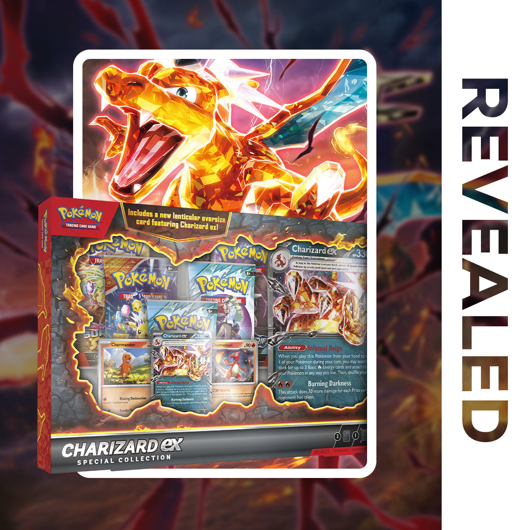 Charizard ex Special Collection releasing in April! Charizard ex Special Collection releasing in April!