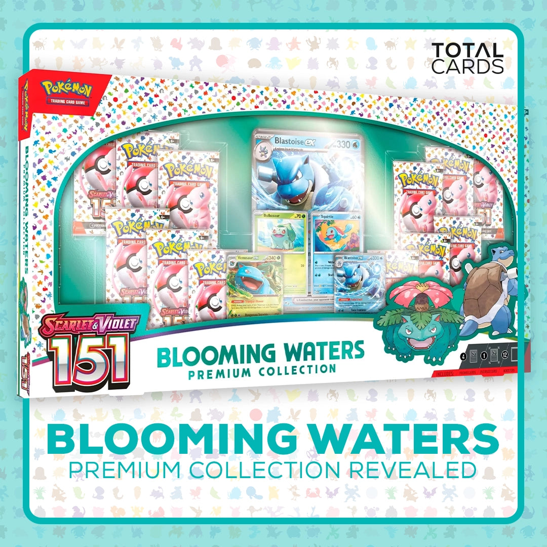 Pokemon 151 Blooming Waters Premium Collection releasing in February 2 Pokemon 151 Blooming Waters Premium Collection releasing in February 2