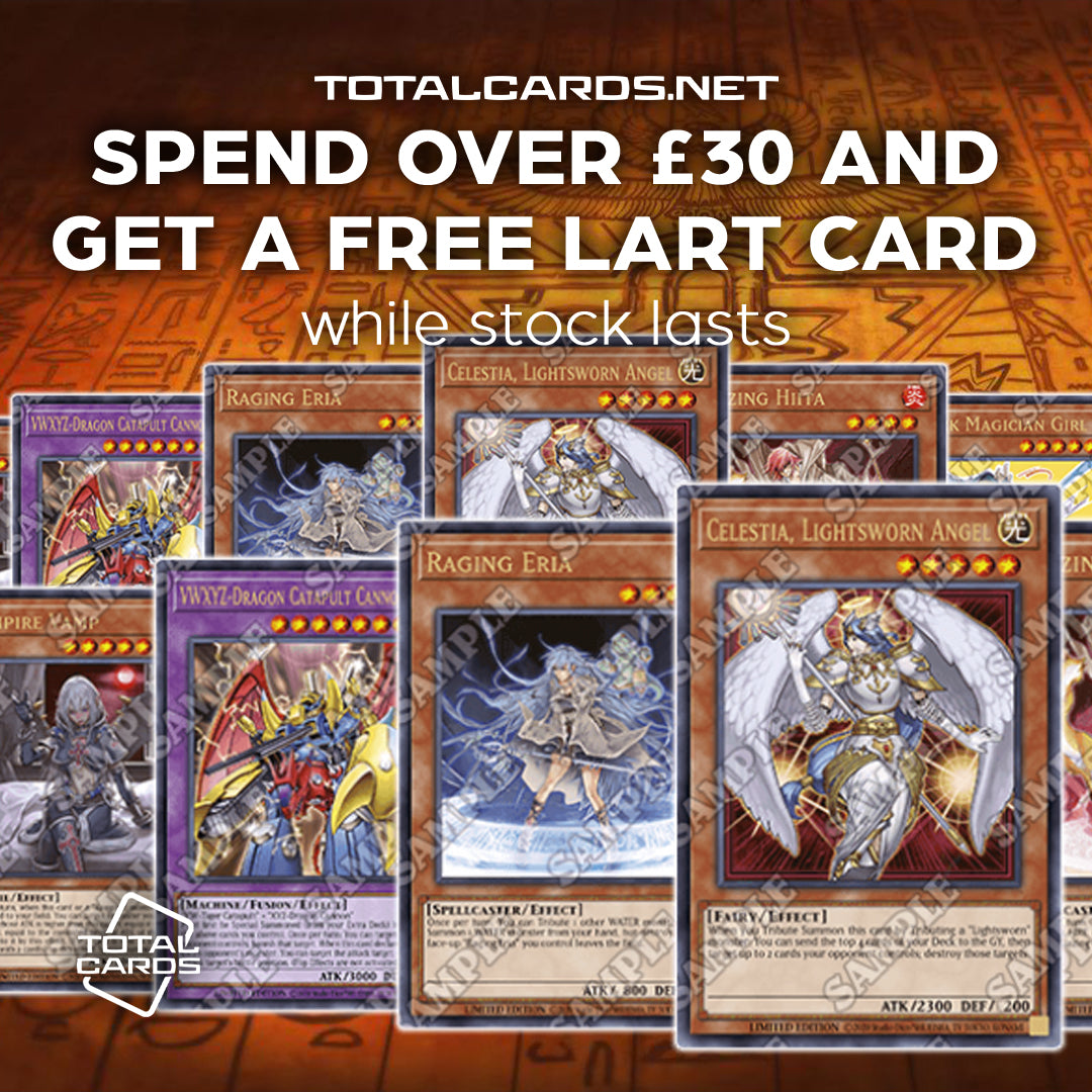 Yu-Gi-Oh! Lost Art Promotion! Spend over 30 and get a Free Lost Art C Yu-Gi-Oh! Lost Art Promotion! Spend over 30 and get a Free Lost Art C