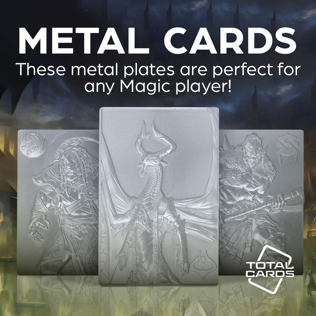 Collectable metal cards available for Magic the Gathering! Collectable metal cards available for Magic the Gathering!