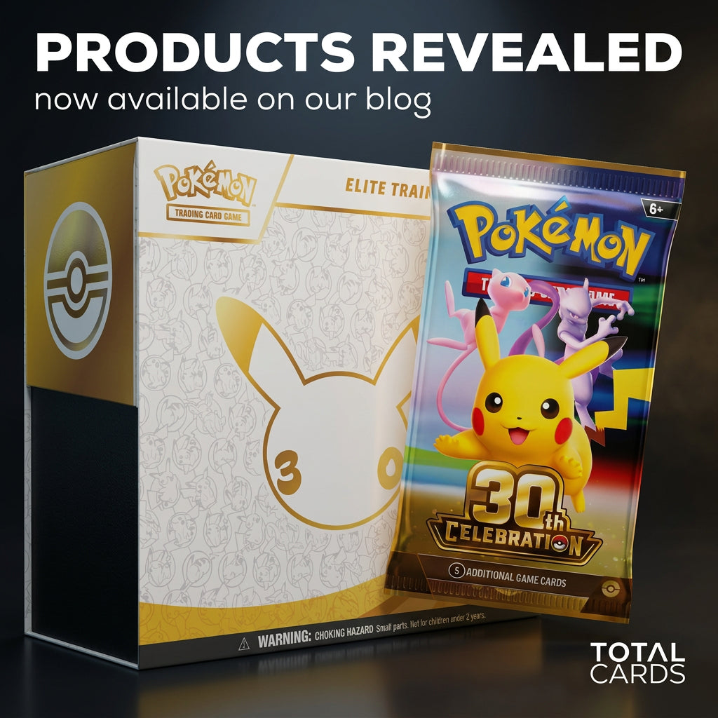 Pokémon TCG 30th Celebration: Full Product Lineup Revealed — Everythin