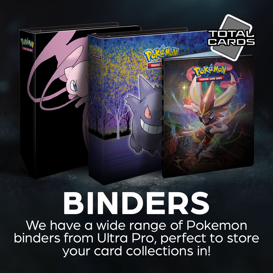 Keep your collection safe with epic Pokemon binders!