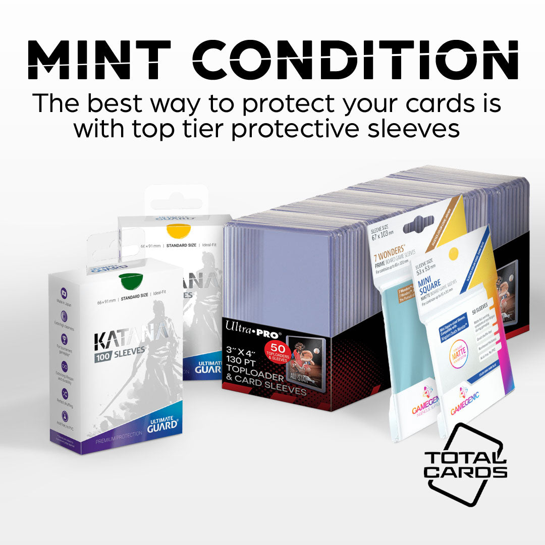 Protect your Cards with our wide array of sleeves!