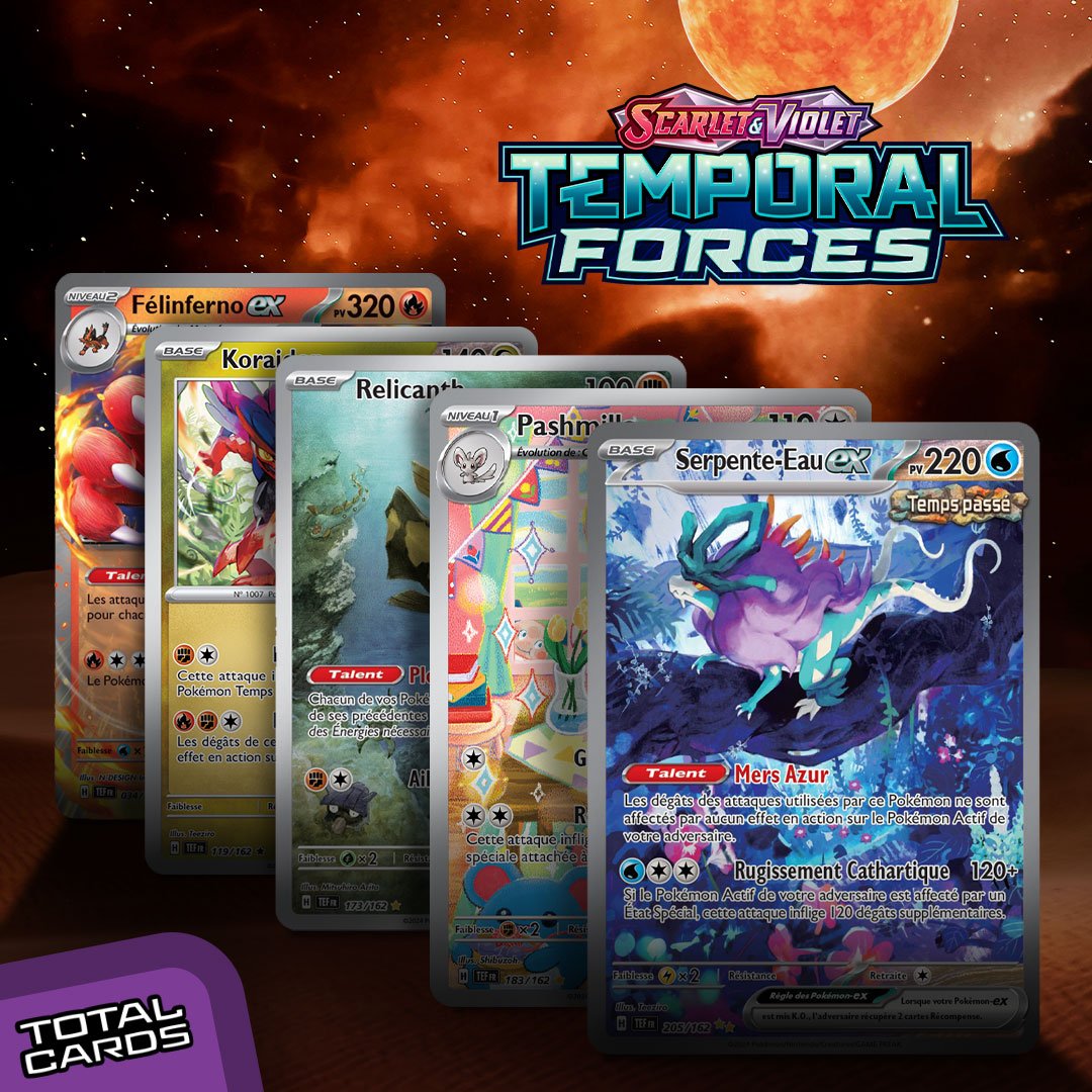 Pokemon TCG Temporal Forces Card List (SPOILERS!)