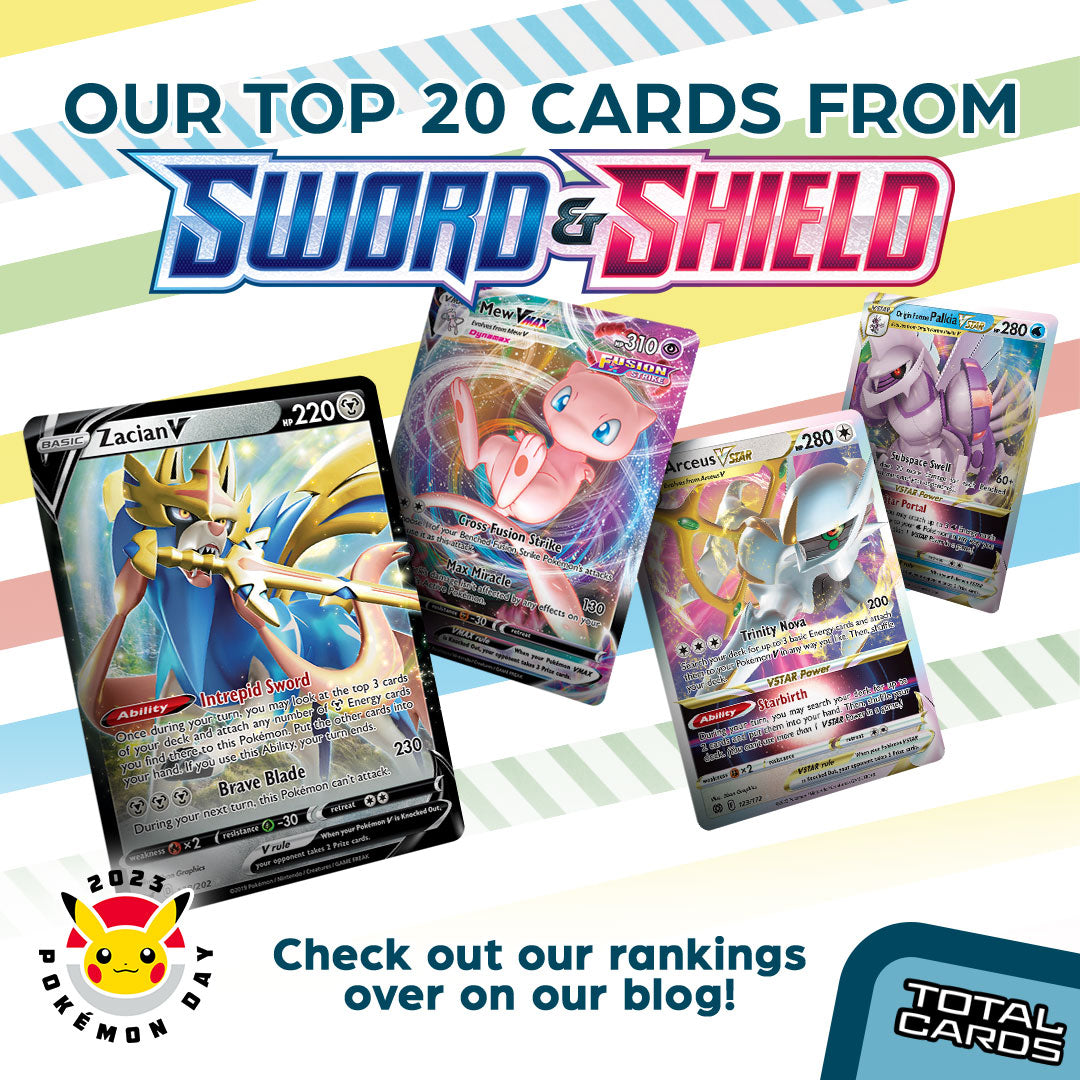 Our Top Cards from Pokemon Sword & Shield! Our Top Cards from Pokemon Sword & Shield!