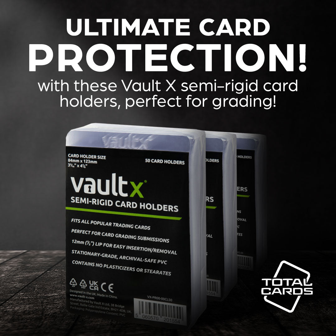Protect your cards with these semi-rigid sleeves!