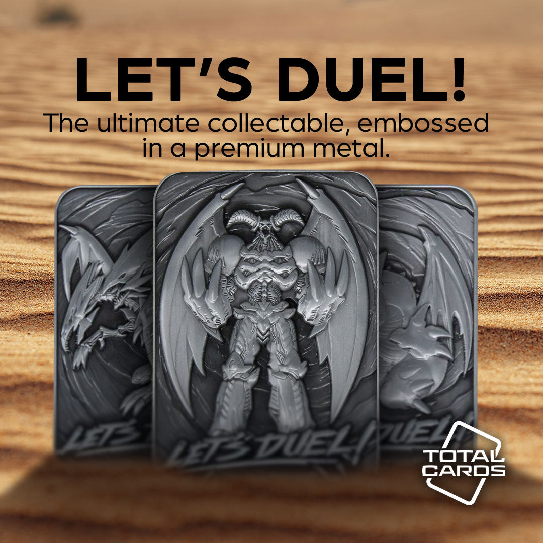 New collectable metal cards available from Yu-Gi-Oh! New collectable metal cards available from Yu-Gi-Oh!