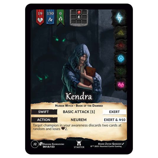 Genesis Battle of Champions - Welcome to Jaelara - Kendra (Starter Rare) J2001