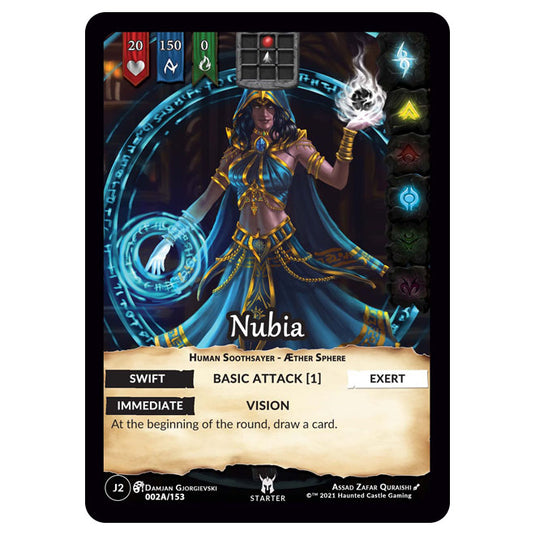 Genesis Battle of Champions - Welcome to Jaelara - Nubia (Starter Rare) J2002