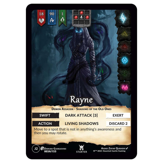 Genesis Battle of Champions - Welcome to Jaelara - Rayne (Starter Rare) J2003