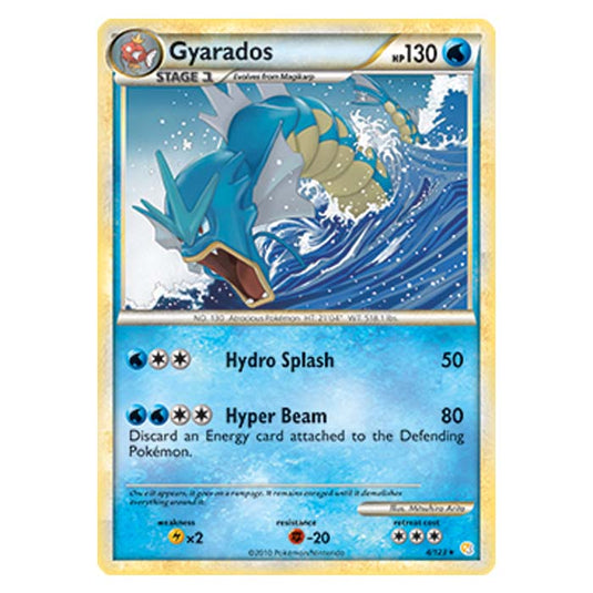 Pokemon - HGSS - Gyarados - 4/123
