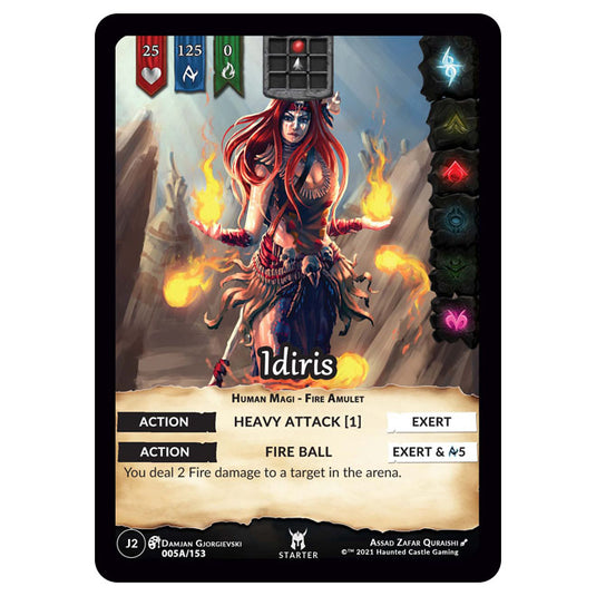 Genesis Battle of Champions - Welcome to Jaelara - Idiris (Starter Rare) J2005