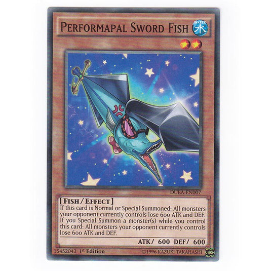 Yu-Gi-Oh! - Duelist Alliance - Performapal Sword Fish - 7/99