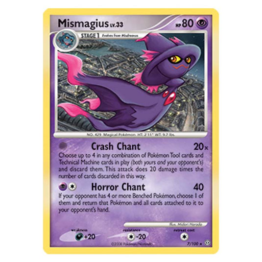 Pokemon - Diamond And Pearl Stormfront - Mismagius - 7/100