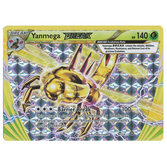 Pokemon - XY - Steam Siege - Yanmega (BREAK) - 8/114