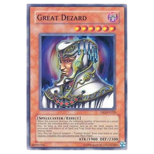 Yu-Gi-Oh! - Dark Beginning 2 - Great Dezard (Super Rare) DB2-EN220
