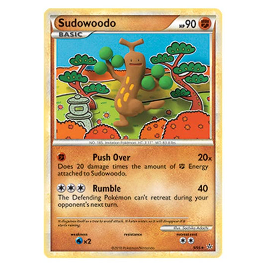 Pokemon - HGSS - Unleashed - Sudowoodo 9/95
