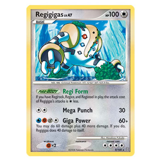 Pokemon - Diamond And Pearl Stormfront - Regigigas - 9/100