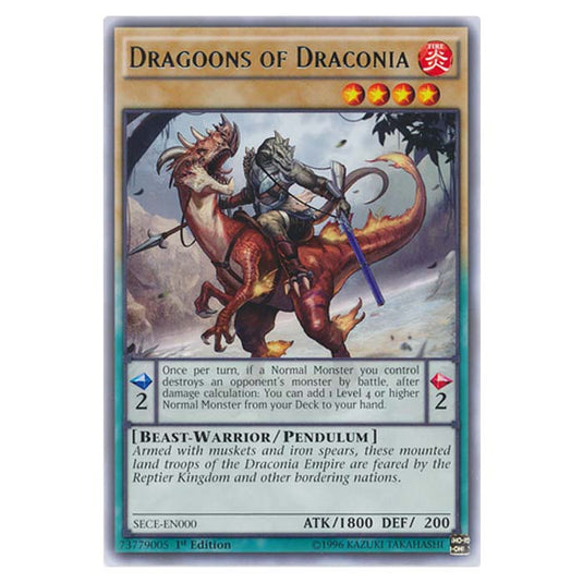 Yu-Gi-Oh! - Secrets of Eternity - Dragoons of Draconia - 0/99