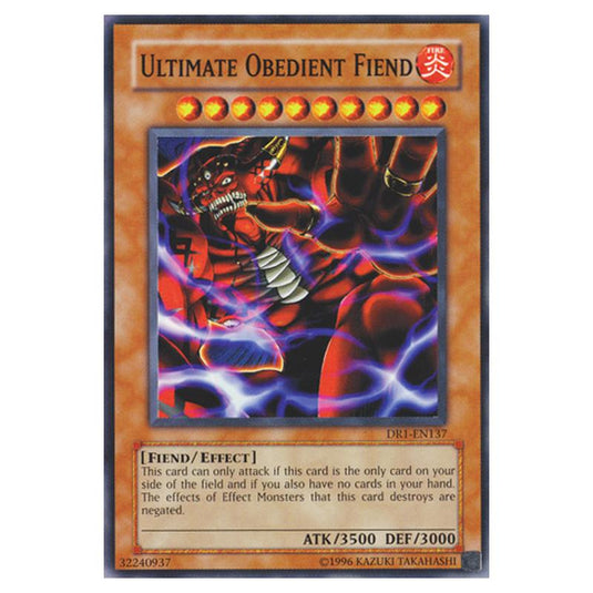 Yu-Gi-Oh! - Dark Revelation Volume 1 - Ultimate Obedient Fiend (Common) DR1-EN137