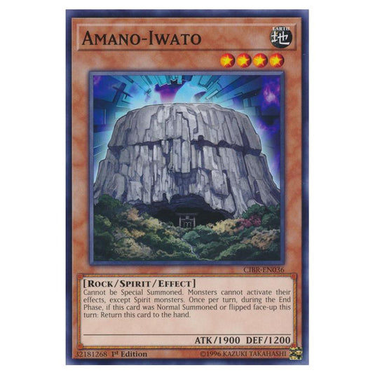 Yu-Gi-Oh! - Circuit Break - Amano-Iwato (Common) CIBR-EN036
