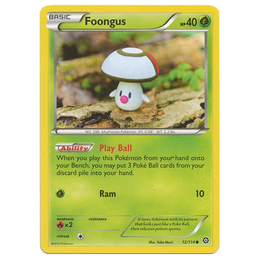 Pokemon - XY - Steam Siege - Foongus - 12/114