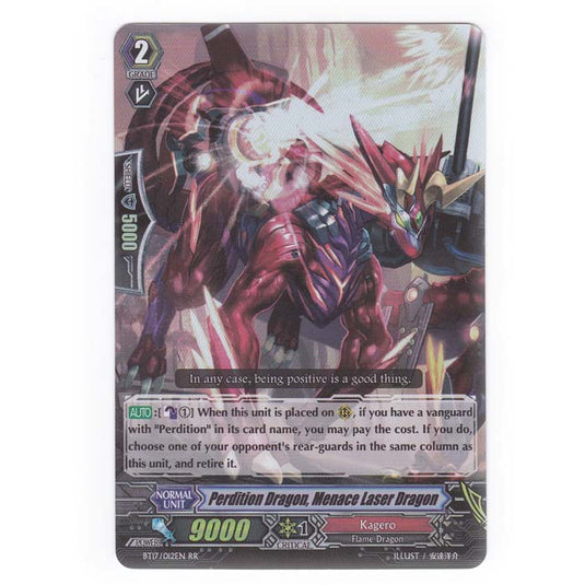 CFV - Blazing Perdition - Perdition Dragon Menace Laser Dragon - 12/144