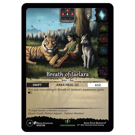 Genesis Battle of Champions - Welcome to Jaelara - Breath of Jaelara (Uncommon) J2013