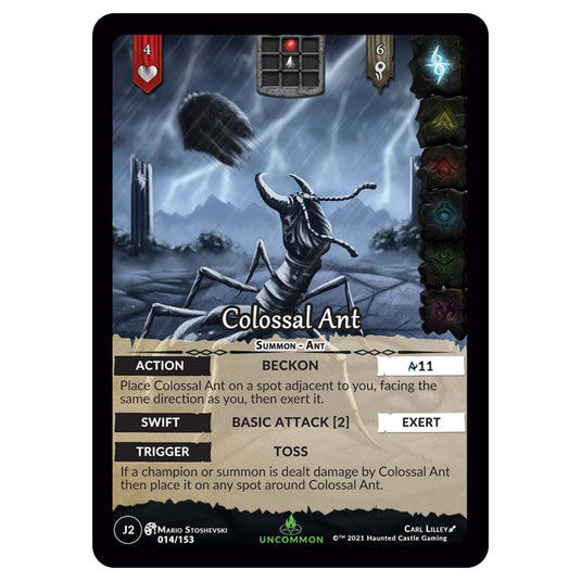 Genesis Battle of Champions - Welcome to Jaelara - Colossal Ant (Uncommon) J2014