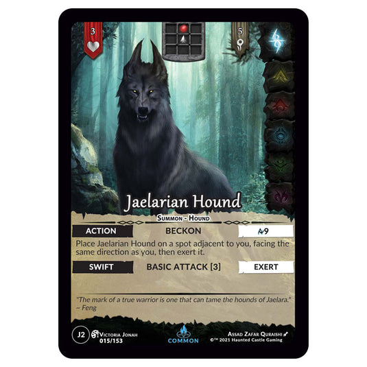 Genesis Battle of Champions - Welcome to Jaelara - Jaelarian Hound (Common) J2015