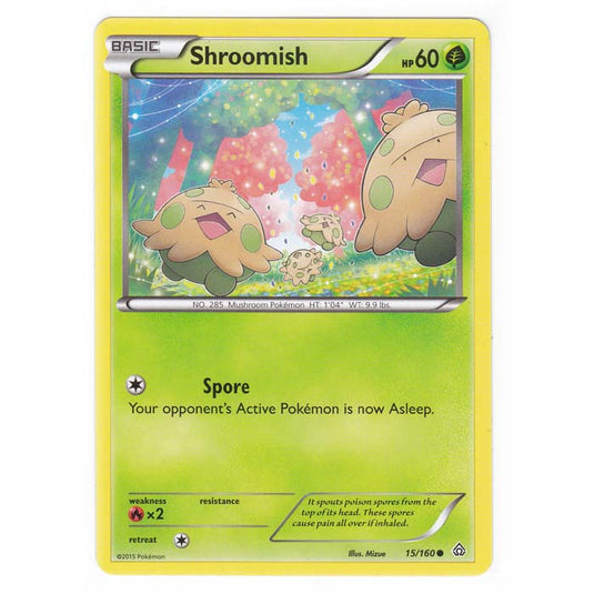 Pokemon - XY Primal Clash - Shroomish - 15/160