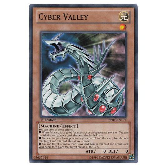 Yu-Gi-Oh! - Battle Pack - Epic Dawn - Cyber Valley (Common) BP01-EN197
