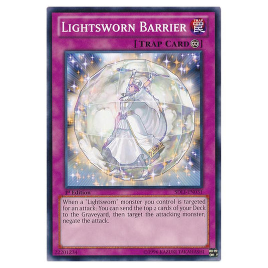 Yu-Gi-Oh! - Realm of Light Structure Deck - Lightsworn Barrier (Common) SDLI-EN031
