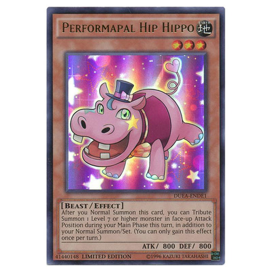 Yu-Gi-Oh! - Duelist Alliance - Deluxe Edition - Performapal Hip Hippo (Ultra Rare) DUEA-ENDE1