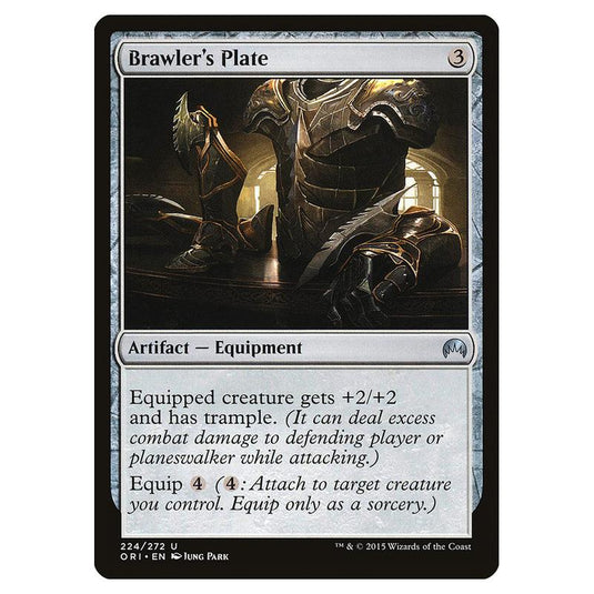 Magic The Gathering - Magic Origins - Brawler\\'s Plate - 224/272