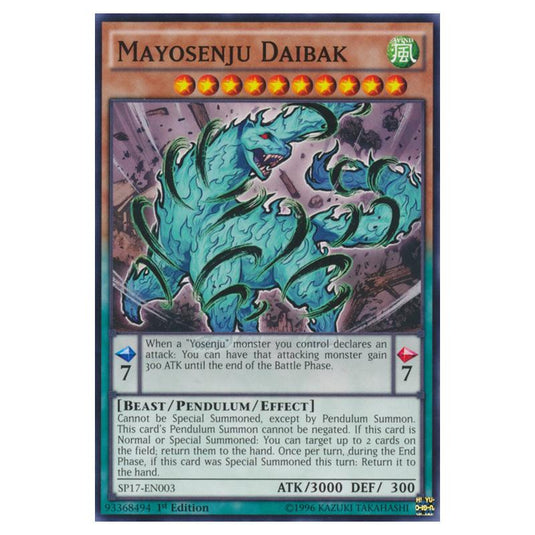 Yu-Gi-Oh! - Star Pack Battle Royal - Mayosenju Daibak (Common) SP17-EN003