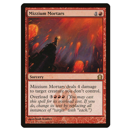 Magic The Gathering - Return To Ravnica - Mizzium Mortars - 101/274