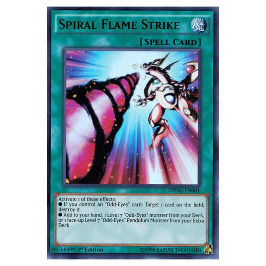 Yu-Gi-Oh! - Duelist Pack - Dimensional Guardians - Spiral Flame Strike (Ultra Rare) DPDG-EN001