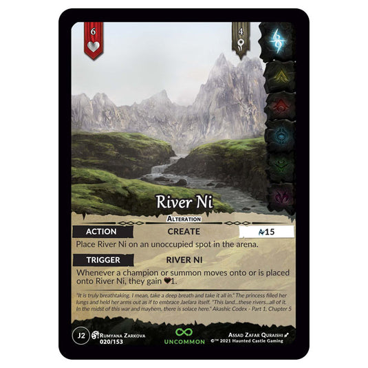 Genesis Battle of Champions - Welcome to Jaelara - River Ni (Uncommon) J2020