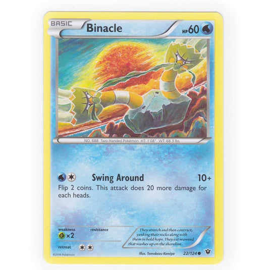 Pokemon - XY - Fates Collide - Binacle - 22/124