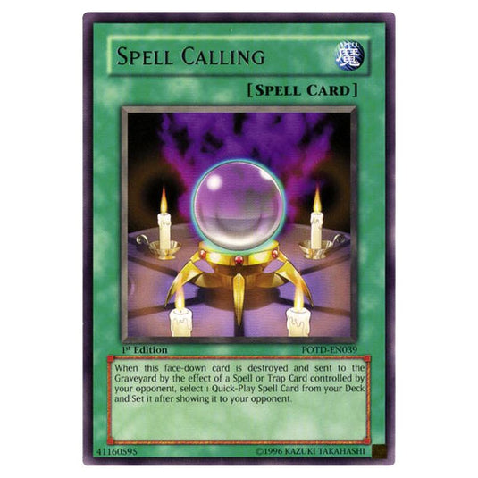 Yu-Gi-Oh! - Power of the Duelist - Spell Calling (Rare) POTD-EN039