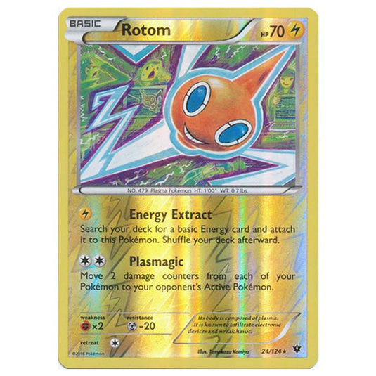 Pokemon - XY - Fates Collide (Reverse Holo) - Rotom - 24/124