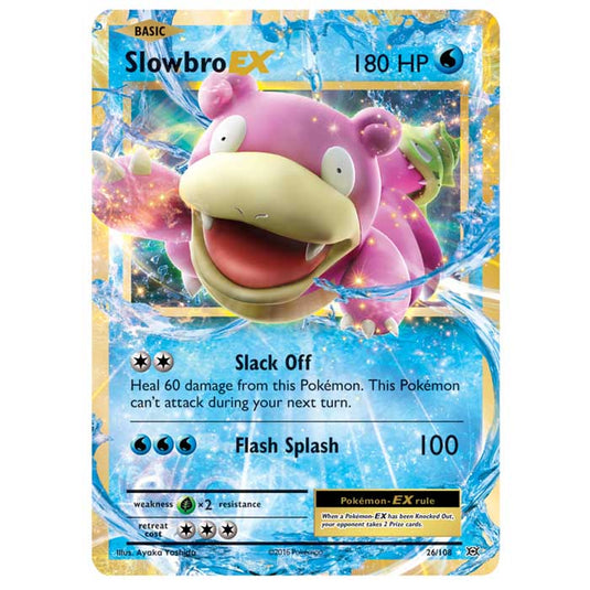 Pokemon - XY Evolutions - Slowbro EX - 26/108