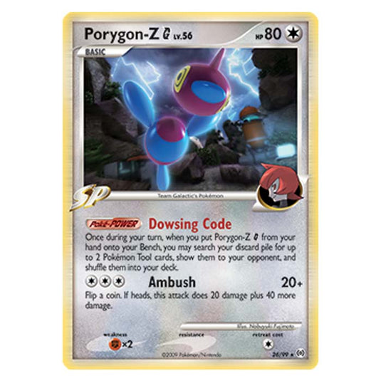 Pokemon - Platinum Arceus - Porygon-Z Pokemon G - 26/99