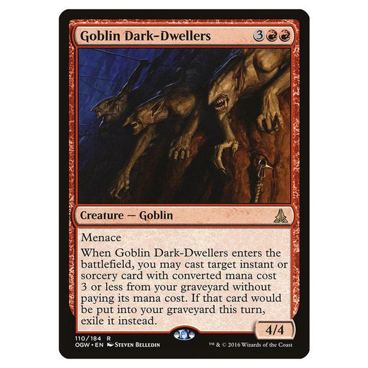 Magic The Gathering - Oath Of The Gatewatch - Goblin Dark-dwellers - 110/184 (Foil)