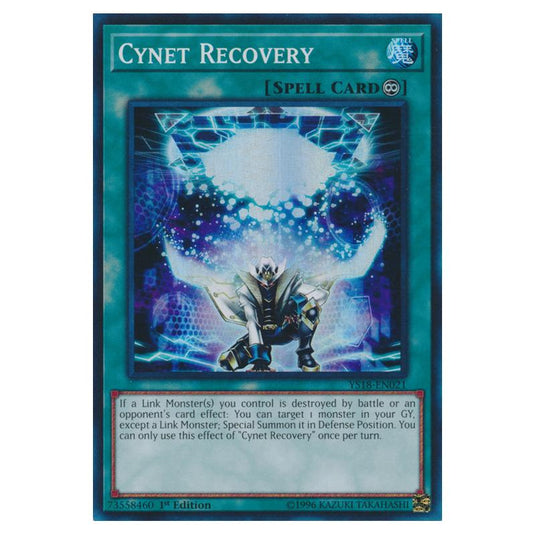 Yu-Gi-Oh! - Starter Deck - Codebreaker - Cynet Recovery (Super Rare) YS18-EN021