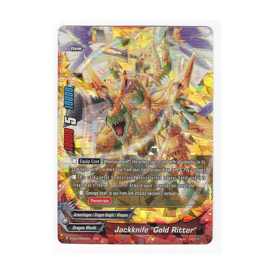 Future Card Buddyfight - Darkness Fable - Jackknife Gold Ritter - 2/105