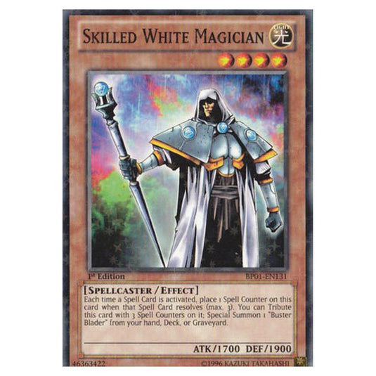 Yu-Gi-Oh! - Battle Pack - Epic Dawn - Skilled White Magician (Starfoil Rare) BP01-EN131