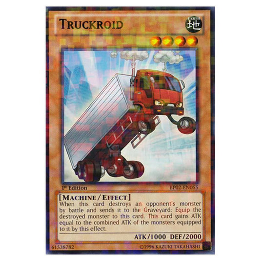 Yu-Gi-Oh! - Battle Pack 2 - War of the Giants - Truckroid (Mosaic Rare) BP02-EN055